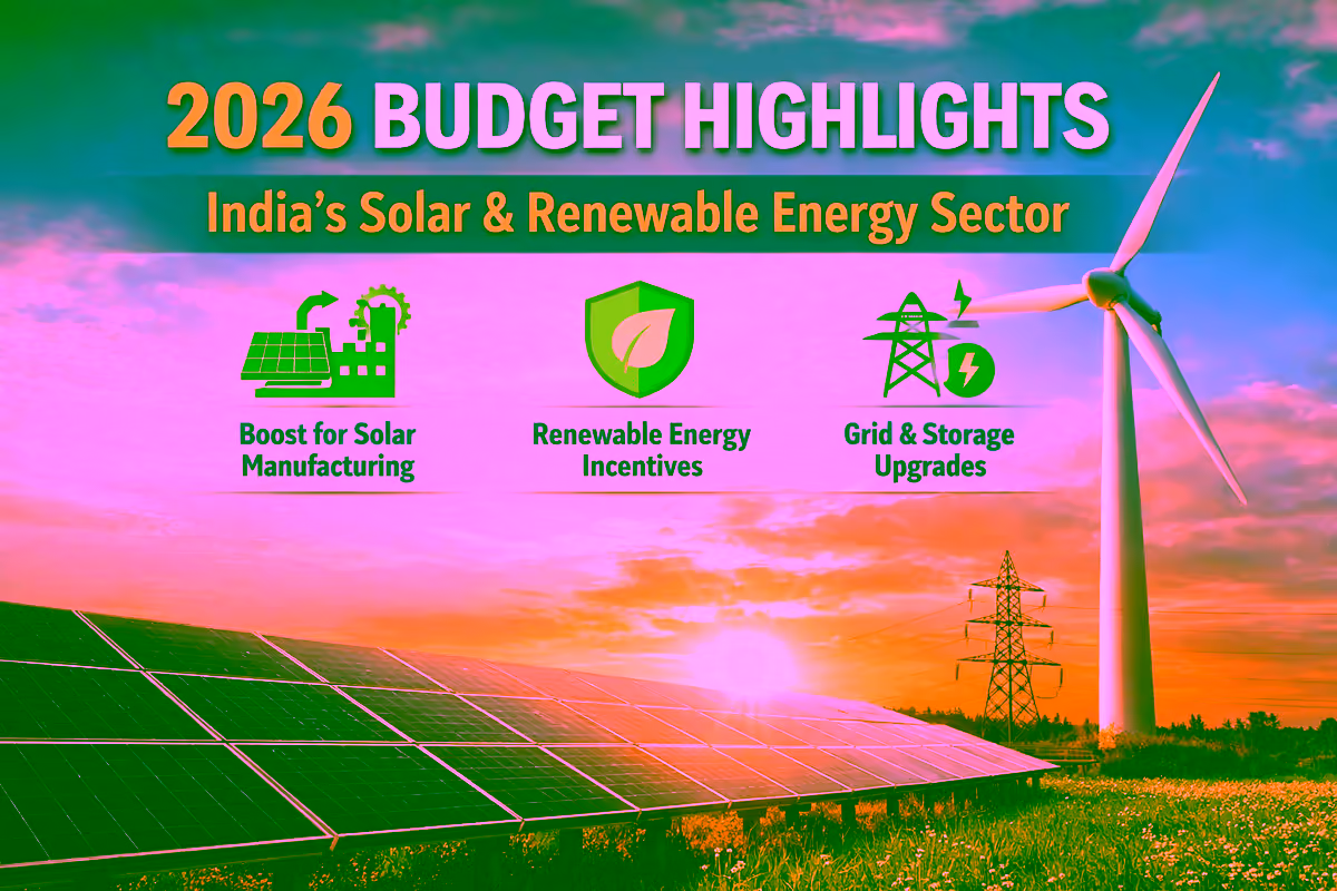 Union Budget 2026 Renewable Energy Highlights Solar, Storage & Infrastructure - Chirayu Power