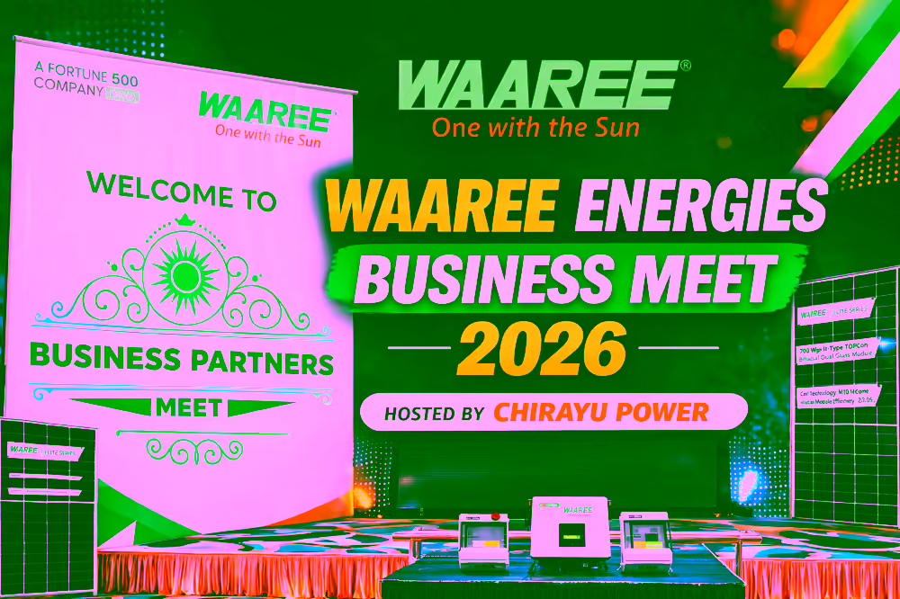 Waaree Energies Business Meet in Buldhana | Solar Company in Buldhana – Chirayu Power Pvt. Ltd.