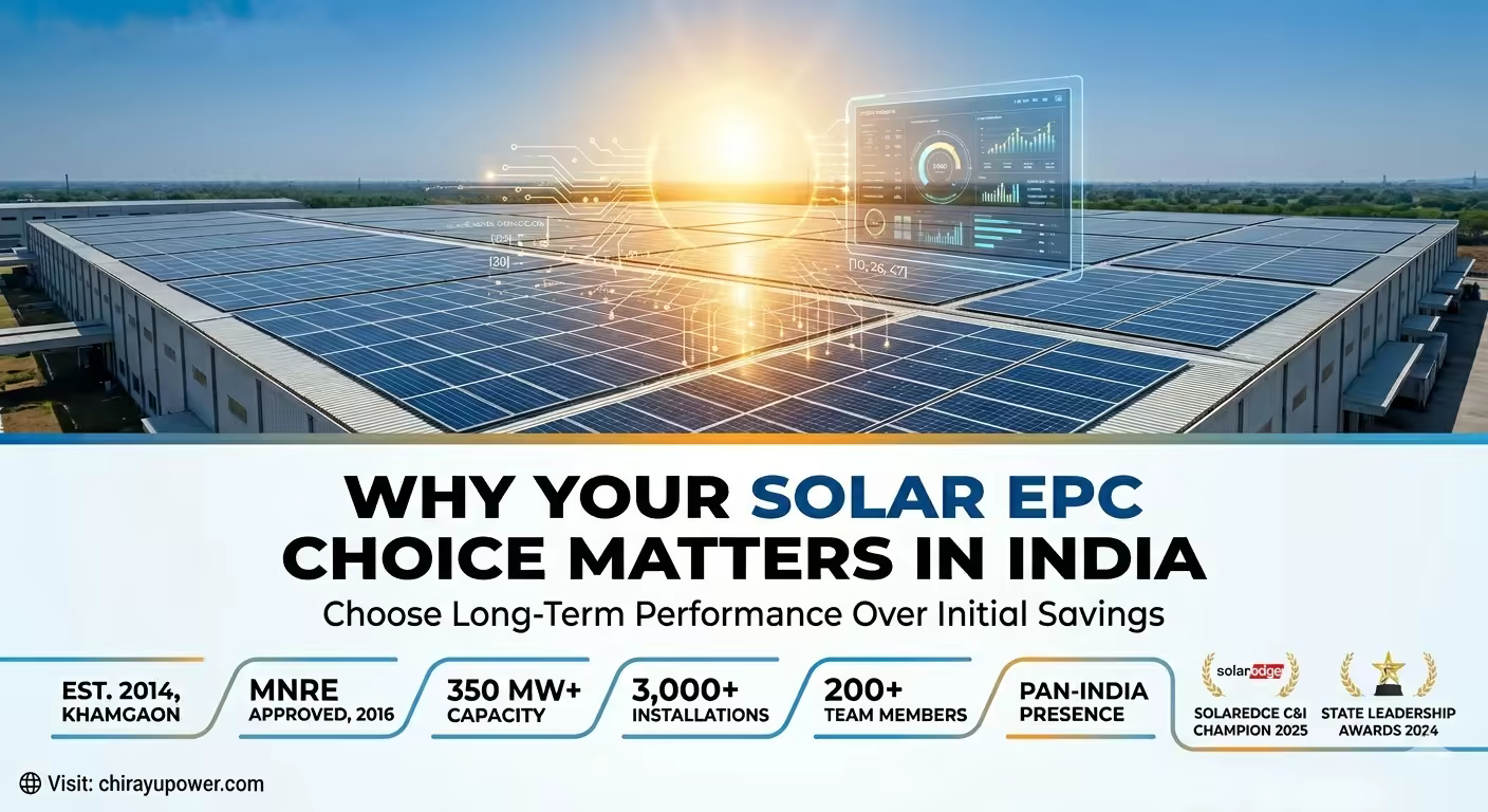 Why Your Solar EPC Choice Matters in India