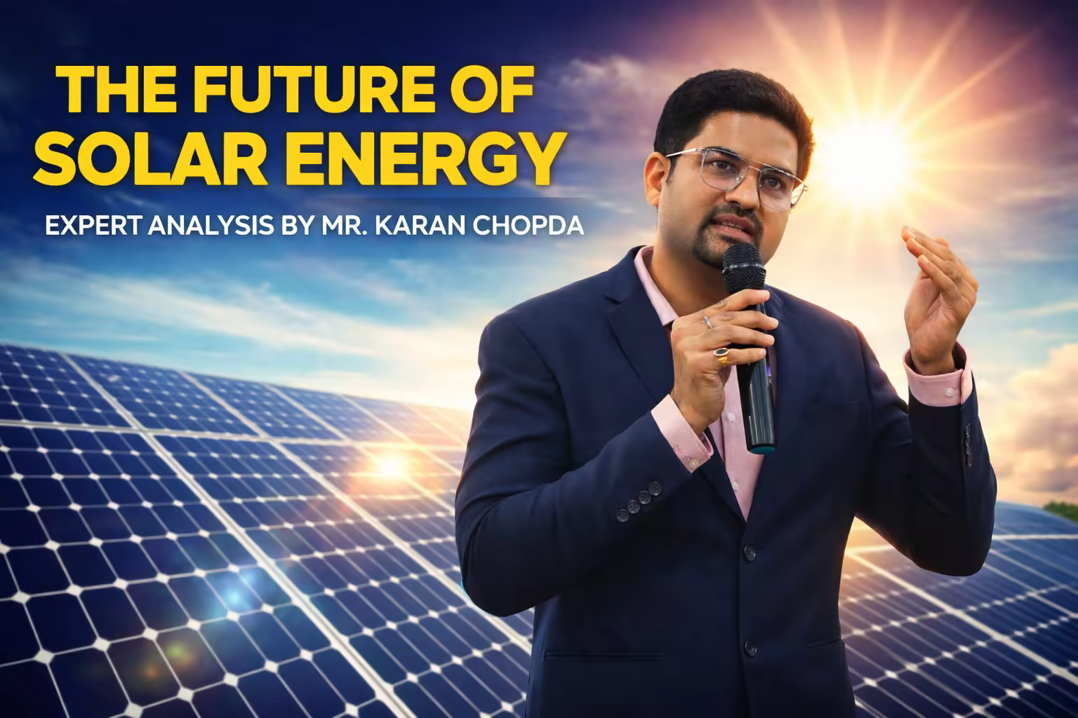 What Does the Future of Solar Look Like? Mr. Karan Chopda Had the Answer. - Chirayu Power