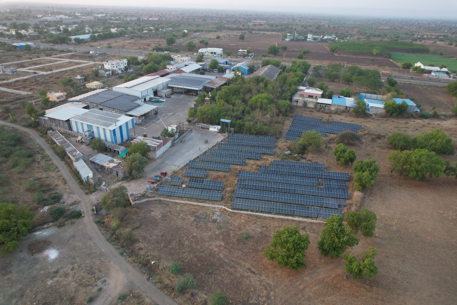 1000 kW - Amit Cot Fiber, Malkapur
