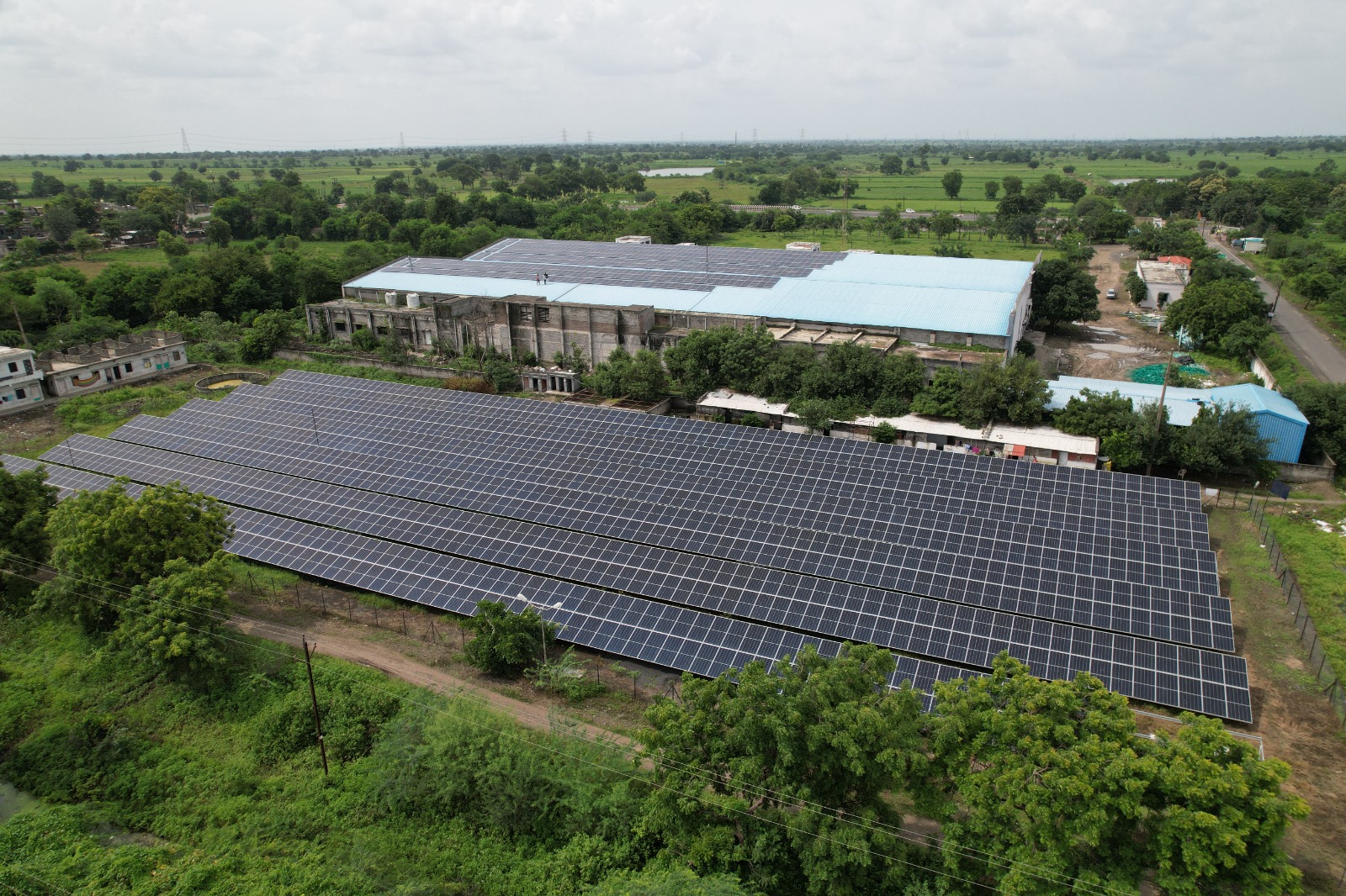 900 kW - JJ Fine Spun, Akola