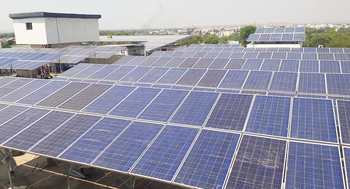 100KW Solar Grid Tied Electricity Solution for Endoworld Hospital, Aurangabad