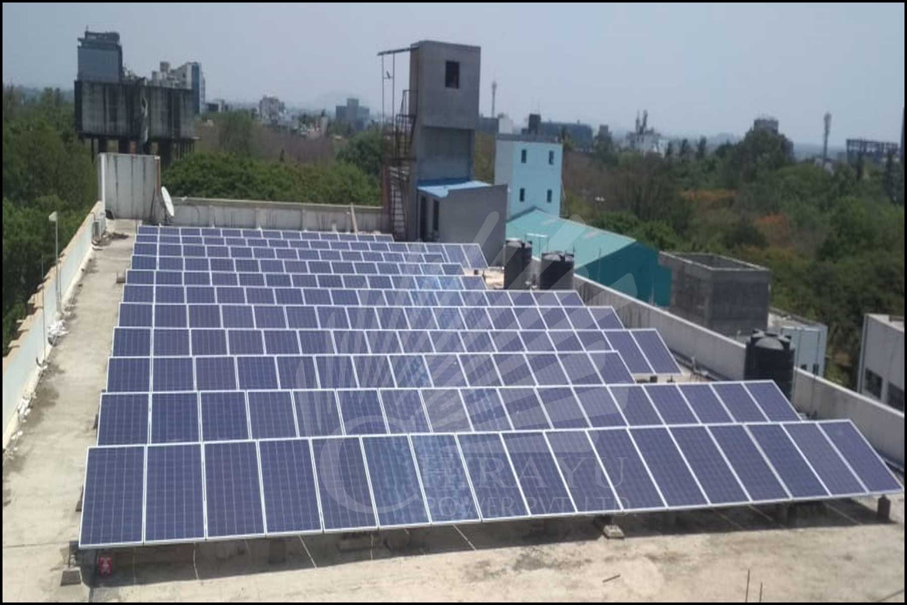 80KW SOLAR SYSTEM FOR MODERN COLLEGE PUNE