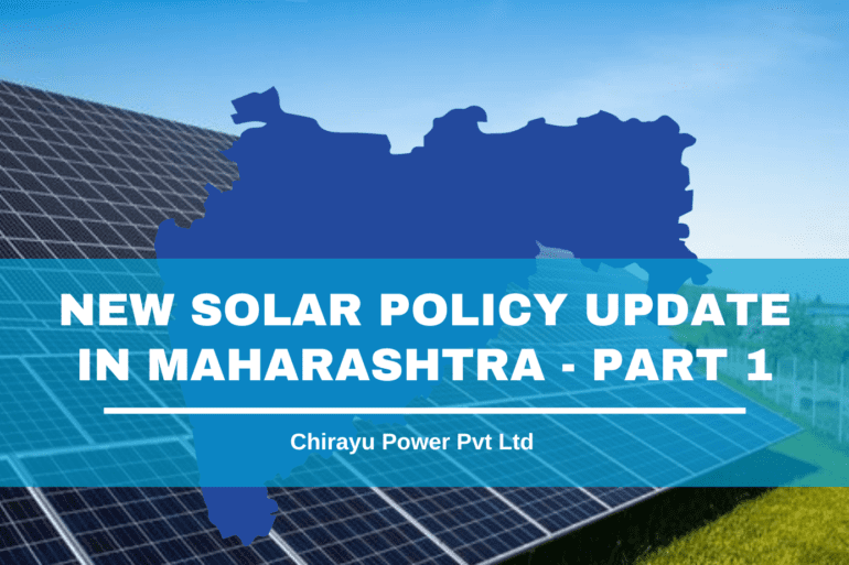 Best Solar Policy Gift by MERC to Maharashtra – Part 1