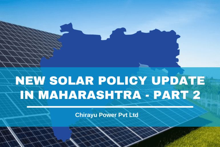 Best Solar Policy Gift by MERC to Maharashtra – Part 2