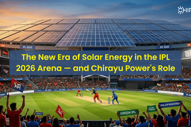IPL 2026 & Solar Energy: How Cricket is Driving India’s Clean Energy Revolution