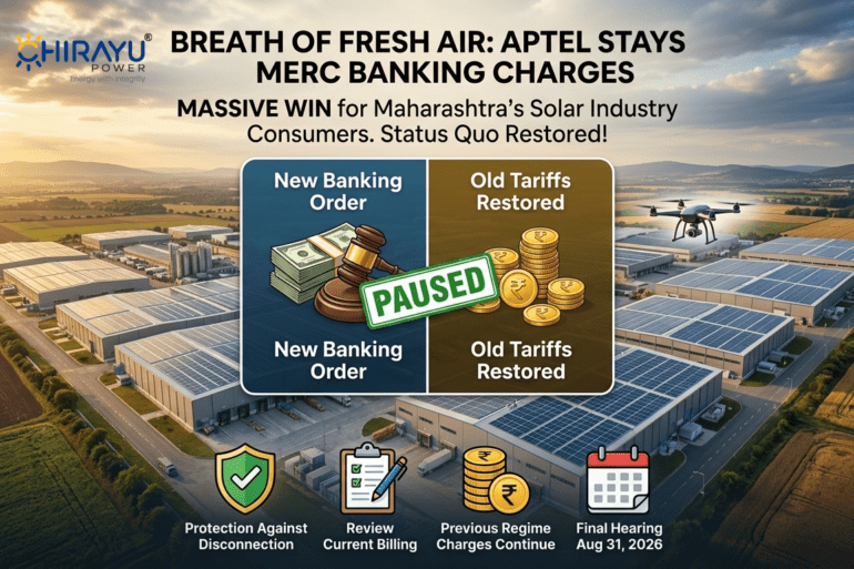 APTEL Stay on MERC Banking Charges: What Maharashtra’s Industries Must Know