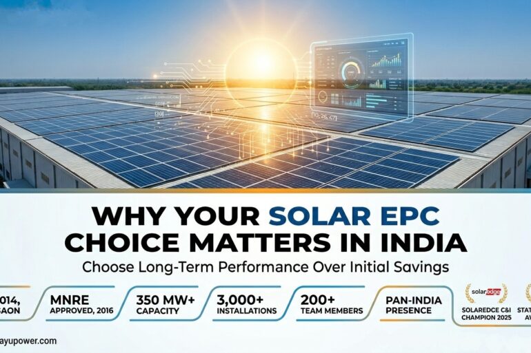 Why Your Solar EPC Choice Matters in India