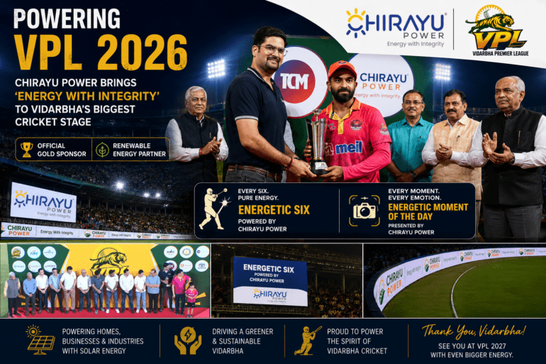 Powering VPL 2026: How Chirayu Power Energized Vidarbha’s Biggest Cricket Festival